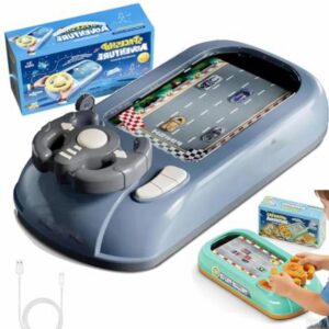 Simulated Driving Racing Car Game With Sounds & Lights