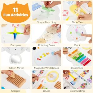 11 in 1 Wooden Sensory Wall Toy