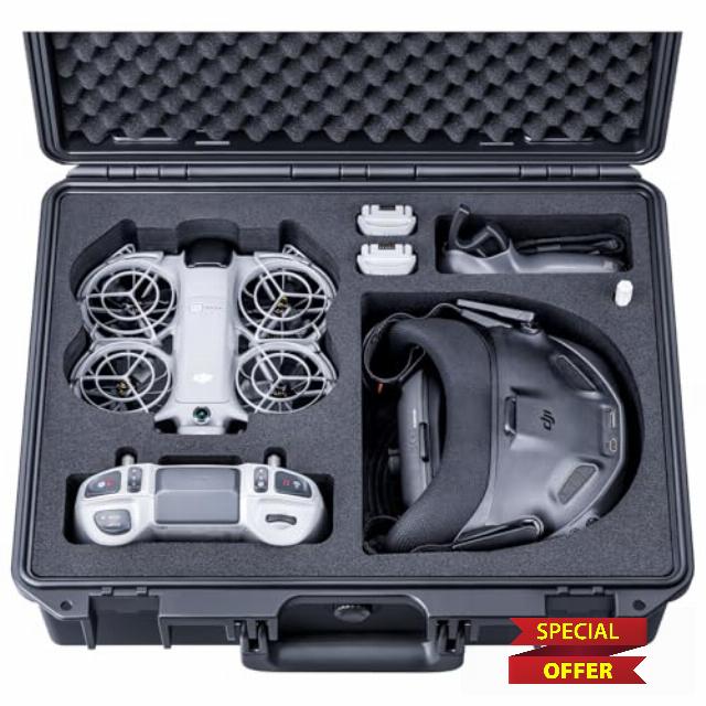 Lykus Titan N210 Waterproof Hard Case for DJI Neo 2 Motion Combo