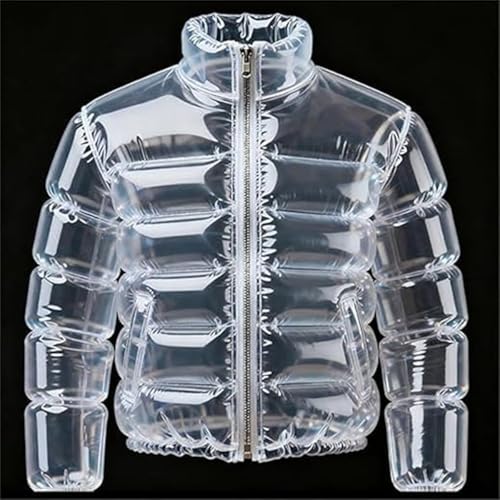 Transparent Warm Beer Puffer Jacket Drunk Jackets