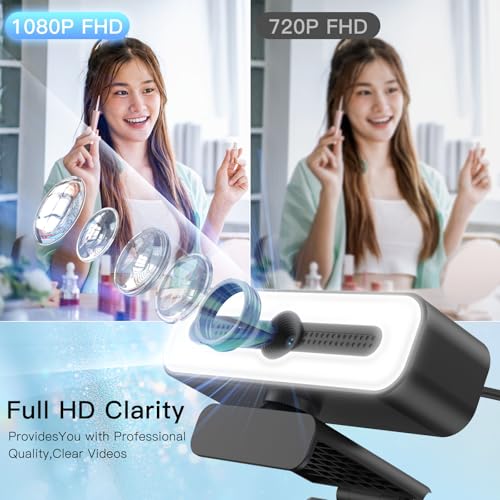 Web Cam Cover and Rotatable Clip for Desktop