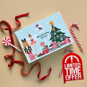 No Nasties Kids Christmas Pop-Up Natural Play Makeup Gift Set