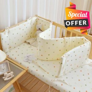 Universal Safety Rail Cover & Padded Side Protectors for Baby Cot & Parent Bed