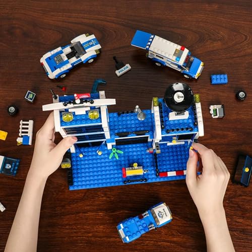 Helicopter & Prison Van