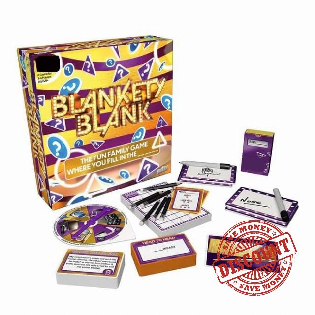 Family Fill-in-the-Blank Party Board Game