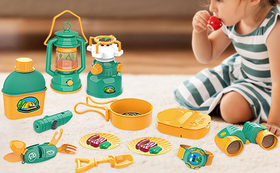 Kids Camping Toys Set with Tent