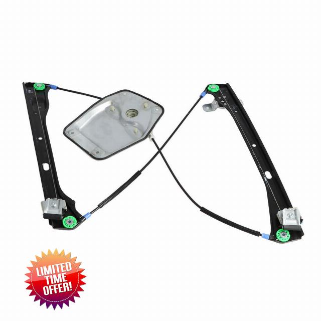 labwork Front Right Driver Electric Window Regulator Replacement for Golf MK5 2003-2009 4/5 Doo
