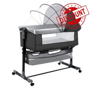 3-in-1 Baby Bedside Crib