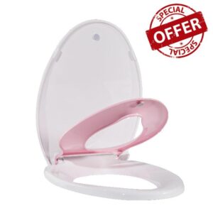 Garvee 2-in-1 Soft Close Oval Toilet Seat