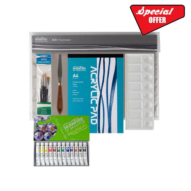 Seawhite of Brighton Acrylic Art Set