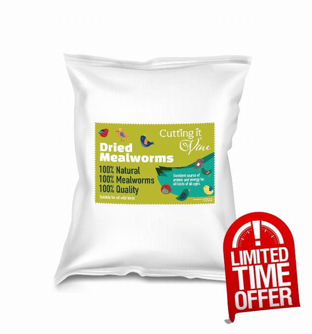 Premium Dried Mealworms for Wild Birds