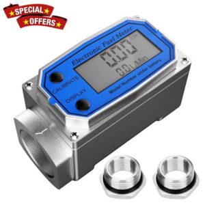 1 Inch Meter with 3/4 Inch Adapters