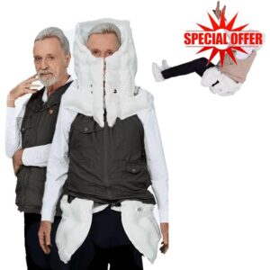 Wearable Technology airbag Vest for Elderly Reusable Elderly airbag Jacket for Anti Fall with Tracking and Positioning Function