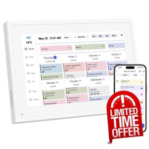 TIMORI 10.1 Inch Digital Calendar