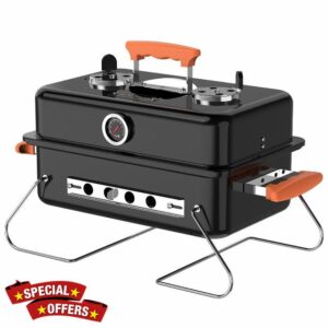 KEYO GRILL 16 Inch Charcoal BBQ Grill - 173 Sq In