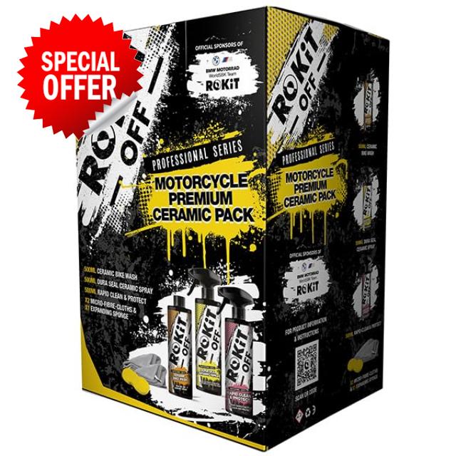 ROKIT OFF Motorcycle Premium Ceramic Pack