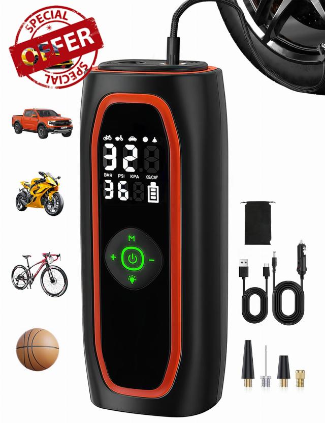 Corded/Cordless Car Tyre Inflator