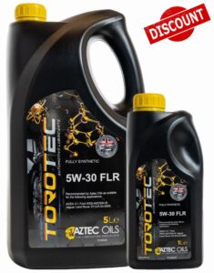 WOL-AZTEC-TOROTEC 5W-30 FLR-Fully Synthetic Engine Oil-ACEA C1-PCM020 (6L)
