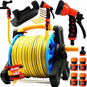 (40 Meter Watering kit) hosepipes for Garden Garden Hose Hose Reel Garden Hose Pipe Hose Pipe Reel Garden Hose Reel