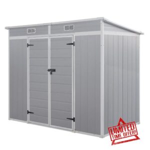 All-Weather Outdoor Storage Plastic Shed