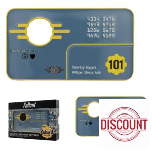 FaNaTtik Fallout 3 Vault 101 Security Keycard Metal Replica – Limited Edition