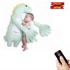 Smart Baby Soother with Remote Control Patting & Warming Comfort