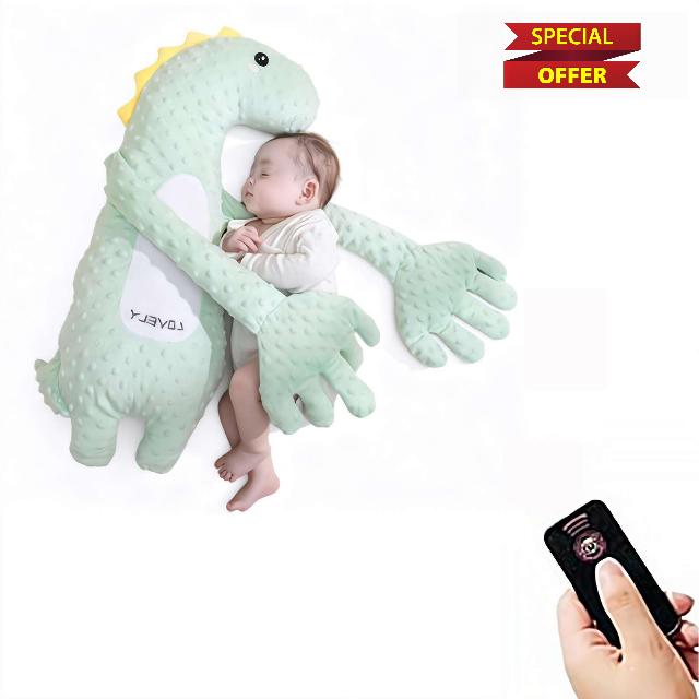 Smart Baby Soother with Remote Control Patting & Warming Comfort