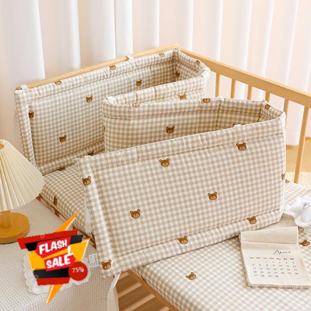 Crib Bumper Cot Liner Airwrap Breathable Mesh Cot Liner Breathable Mesh Bumpers Baby Bumpers Safer Baby Padded