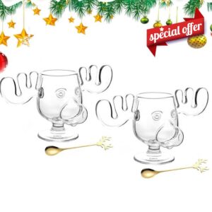 National Lampoon’s Christmas Vacation Glass Moose Cup