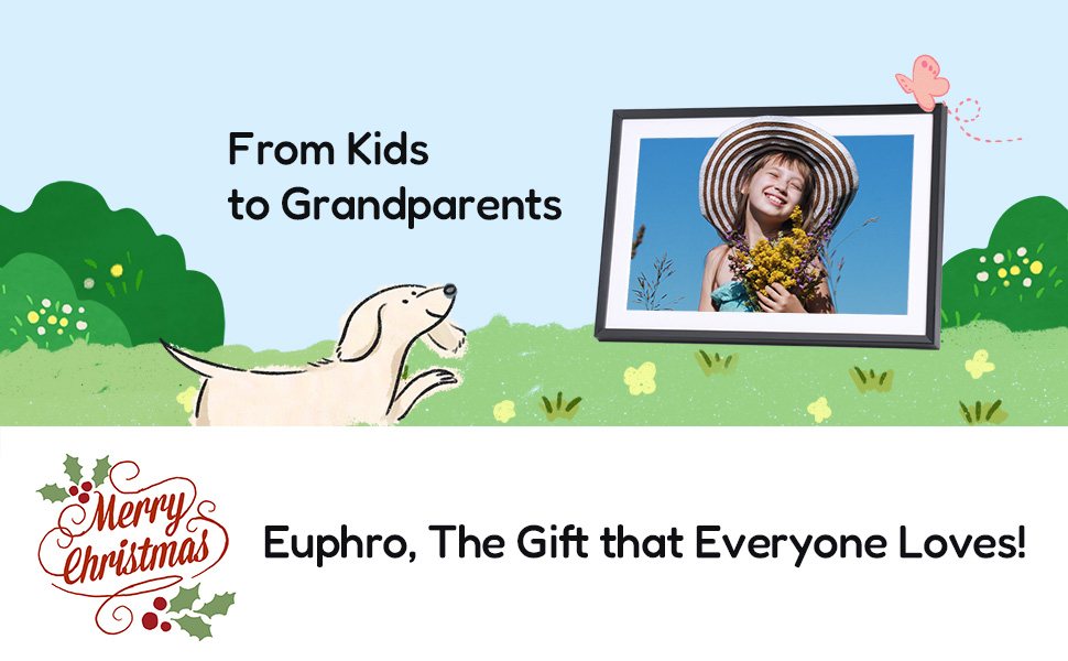 Smartphone screen showing a social media or photo sharing app interface with multiple image thumbnails displayed in a grid layout.