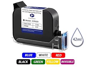 a variety of products including a blue box, a blue box, a red box, a blue box, a blue box, a white box, and a blue box.