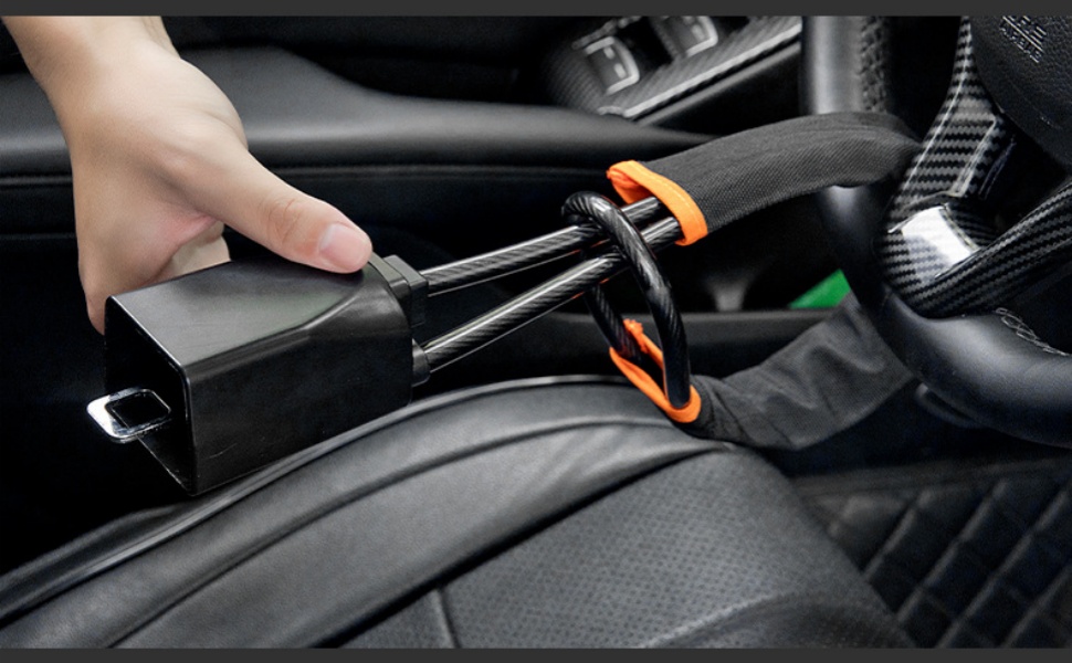 Series of images showing vehicle interior with focus on car dashboard and center console, demonstrating product installation or maintenance process.