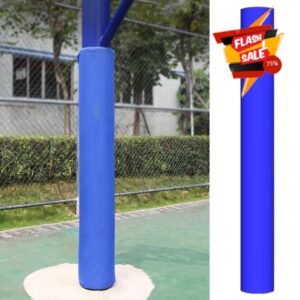 Basketball Pole Pad Protector Cover - Safety Padding Collision Barrier for Player Protection in Playground/Basement Garage