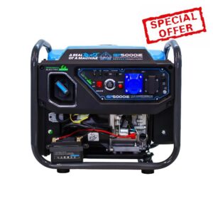 Gorilla Power 5000W Inverter Open Frame Generator with Electric Start - GP5000iE