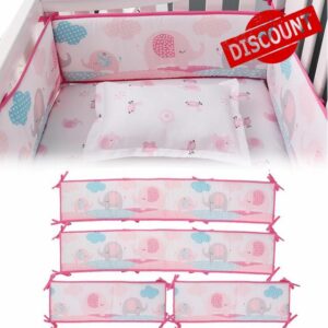 4Pcs of Breathable Liner Anti-Collision Pads- Soft Cushioned Edge Protectors for Mattress Top. (NF5)