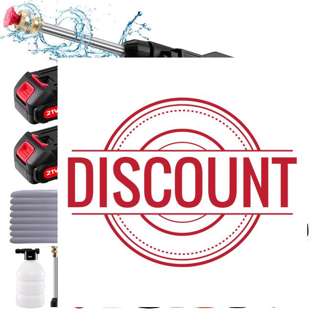 Cordless Pressure Washer 21V