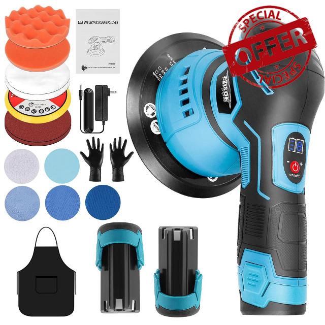 Cordless Car Buffer Polisher 12V