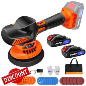 21V Cordless Polisher & Sander Kit – 6-Speed Variable Polishing Machine