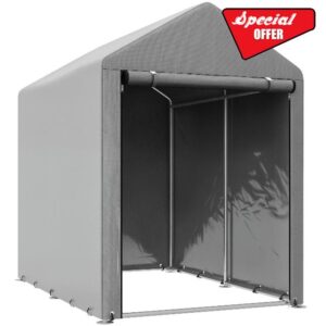 Outsunny 1.2 x 1.8m Garden Storage Shed Tent