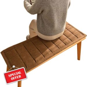 Outdoor/Indoor Bench Cushion - 120cm/80cm/100cm/90cm/150cm 2/3 seater Non-Slip Seat Pad for Bay Windows