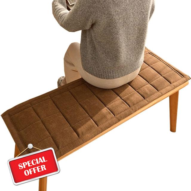 Outdoor/Indoor Bench Cushion - 120cm/80cm/100cm/90cm/150cm 2/3 seater Non-Slip Seat Pad for Bay Windows