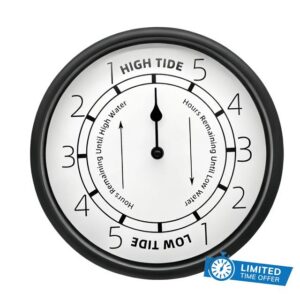 Tide Clock - Silent Quartz Movement