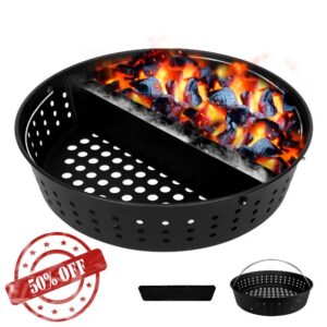 KAMaster Charcoal Basket for XLarge Green Egg with Divider