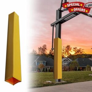 Outdoor Basketball Post Protection Pad Square