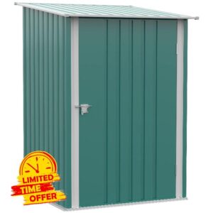 Outsunny 3.3ft x 3.4ft Lean to Garden Shed