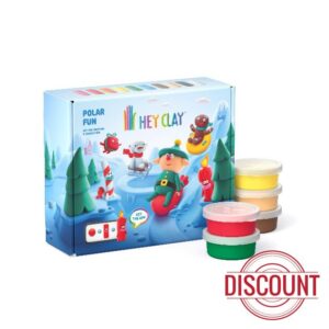 HEY CLAY Polar Fun Set - Colourful Modelling Clay