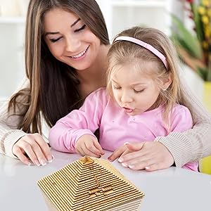 Wooden Pyramid Toy