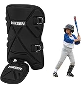 Hikeen Baseball Leg Guard Batter's Shin and Foot Shield with Adjustable Straps Batting Softball G...