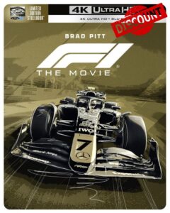F1 The Movie Steelbook (Vintage) [4K UHD] [2025]