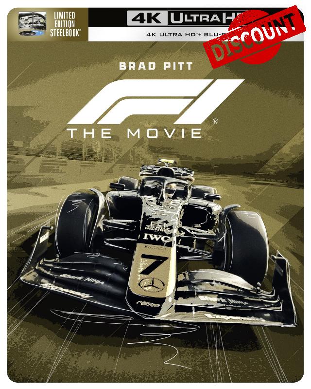 F1 The Movie Steelbook (Vintage) [4K UHD] [2025]